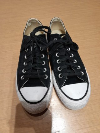 Zapatillas Converse All Stars Lona Negras original