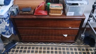 Cama Matrimonio Madera y Mimbre