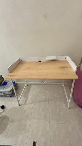 Escritorio moderno madera y metal