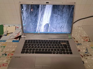 Portátil Sony Vaio Plata