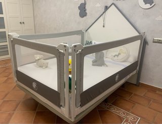 Barrera de seguridad para cama infantil