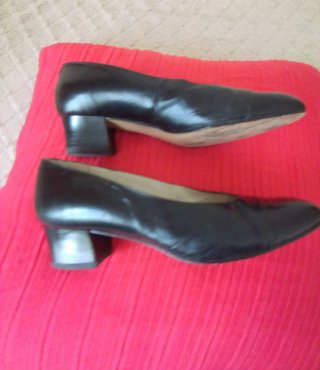ZAPATOS PIEL NEGRO