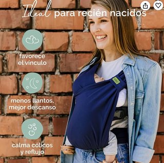 Portabebés ergonómico Boba Bliss