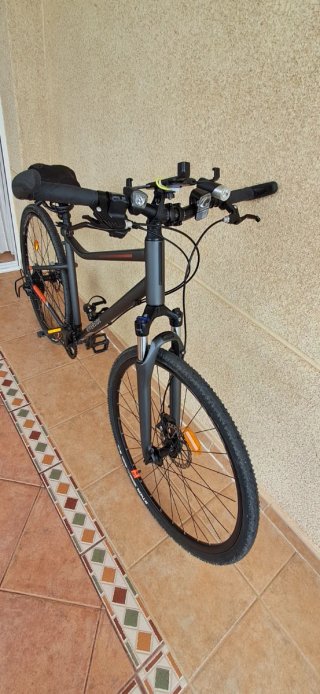 Bicicleta Riverside Gris
