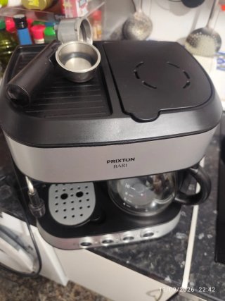 Cafetera Prixton Bari con jarra de cristal