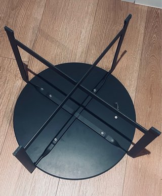 Mesa auxiliar JYSK BORRE verde metal