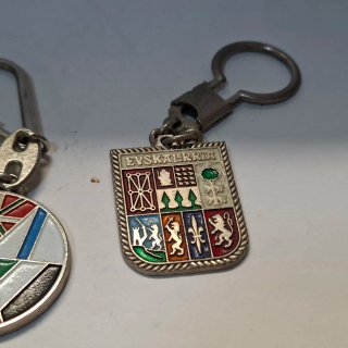 Lote 5 Llaveros Vintage Euskal Herria Euskadi