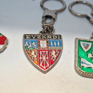 Lote 5 Llaveros Vintage Euskal Herria Euskadi