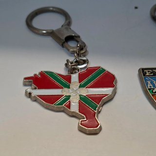 Lote 5 Llaveros Vintage Euskal Herria Euskadi