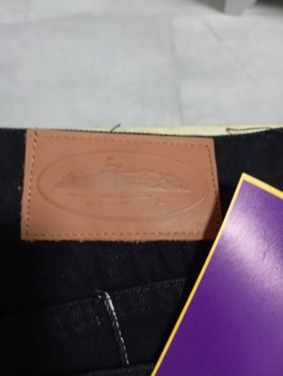 Jeans Corteiz Star Denim Neri Tg L
