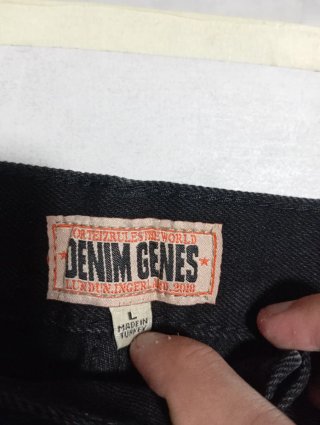 Jeans Corteiz Star Denim Neri Tg L