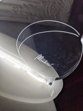 Lampada cameretta Mendozzi Orsetto Cuore