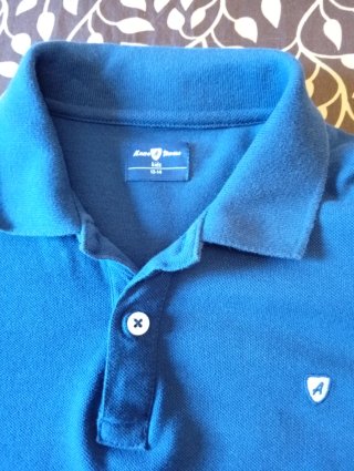 Polo Álvaro Moreno Azul Talla 13-14