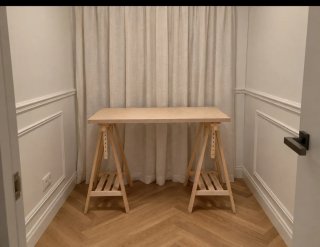 Escritorio caballete madera Ikea lagkapten