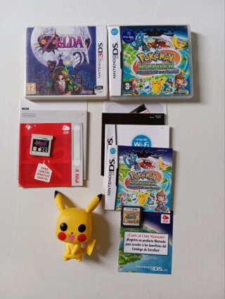 Gran Lote de juegos Nintendo (Poké, Zelda, Layton)