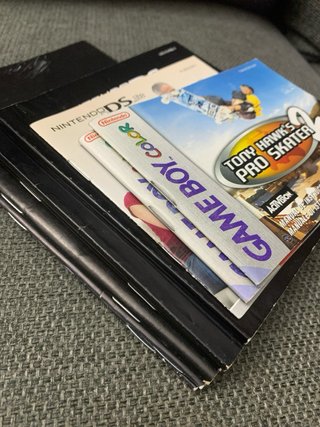 Lote 15 Manuales Nintendo/Game Boy