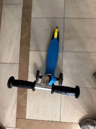 Patinete 3 ruedas azul