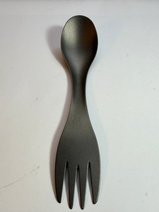 Cubierto Spork Titanio TiTo Tenedor Cuchara