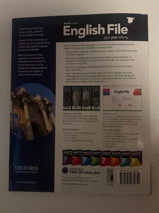 Libro oxford nivel B1 fourth edition