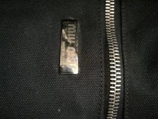 Mochila Miu Miu Azul Marino