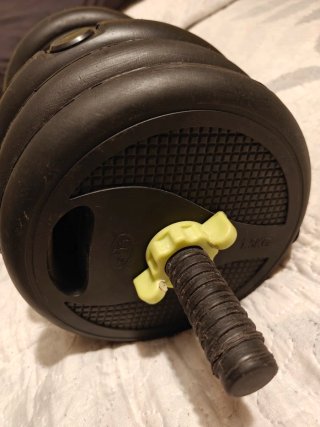 Mancuernas Ajustables 11kg (más discos aparte)