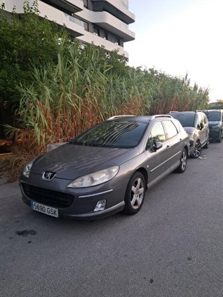 Peugeot 407 familiar gris