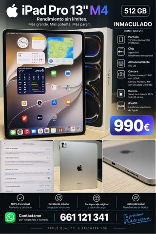 iPad Pro 13 M4 512 GB
