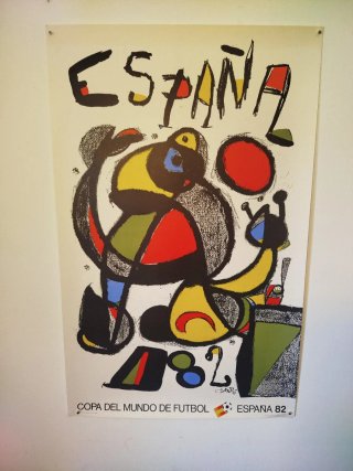 Cartel Mundial Fútbol España 1982