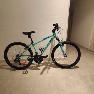 Bicicleta infantil Rockrider 24 MTB.
