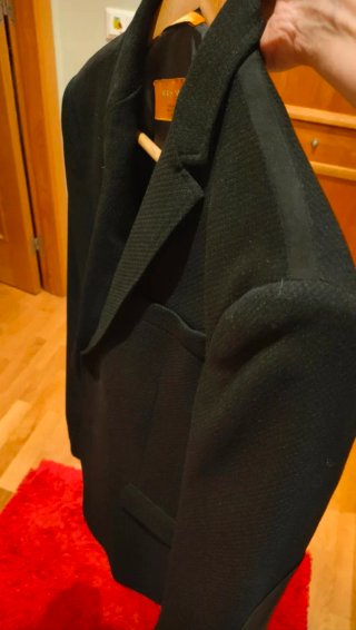 Chaqueta Zara Hombre Negra Talla M