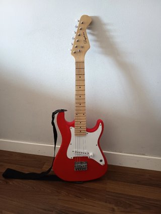 Guitarra Eléctrica Infantil Daytona Roja