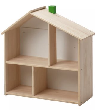 Casa de muñecas / Estantería de madera