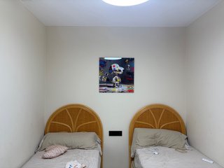 Cabecero de ratán y madera 90cm 60€/unidad