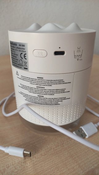 Humidificador portátil medisana