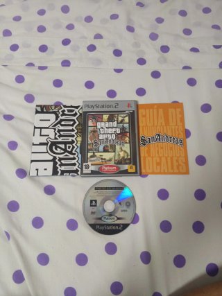 Grand Theft Auto San Andreas Platinum PS2