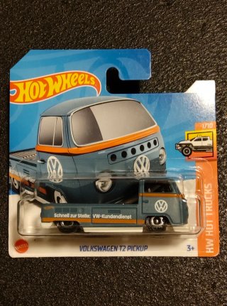 Lote 4 Hot Wheels VW T3 Custom y T2 Pickup