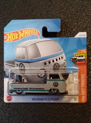 Lote 4 Hot Wheels VW T3 Custom y T2 Pickup