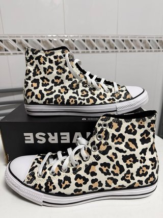 Shoes converse unisex leopardo 44