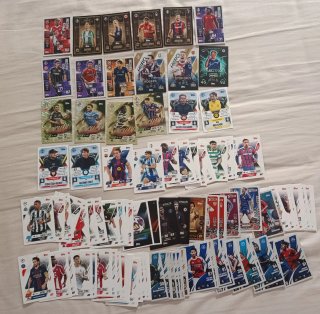 MACHT ATTAX 25/26 EXTRA 25/26 LOTE DE 113 CROMOS