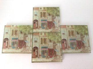 Posavasos Decorativos Cafés Parisinos