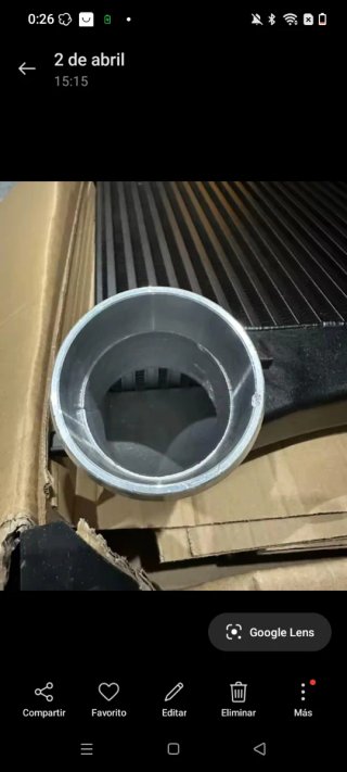 Intercooler MQB Negro
