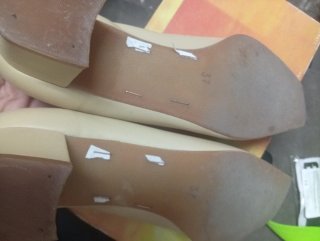 Zapatos Brenda Zaro Beige Flores Talla 38