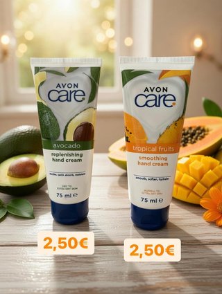 Crema de Manos Avon Avocado y Frutas Tropicales