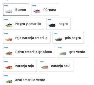 Zapatillas Hoka sin estrenar