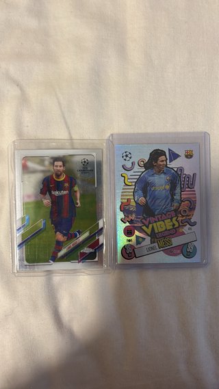 Cromo Fútbol Lionel Messi Vintage Vibes