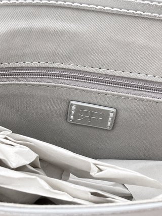 Bolso de fiesta plateado Parfois