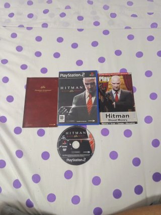 Hitman Blood Money PS2 Juego + Manual