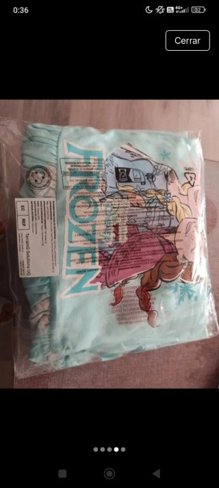 Vestido Frozen Disney Niña