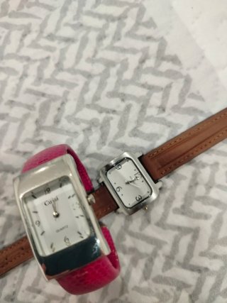 Lote 2 relojes mujer Curren y Quarz