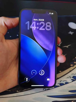 iPhone 14 128GB com caixa e cabo, bateria 86%